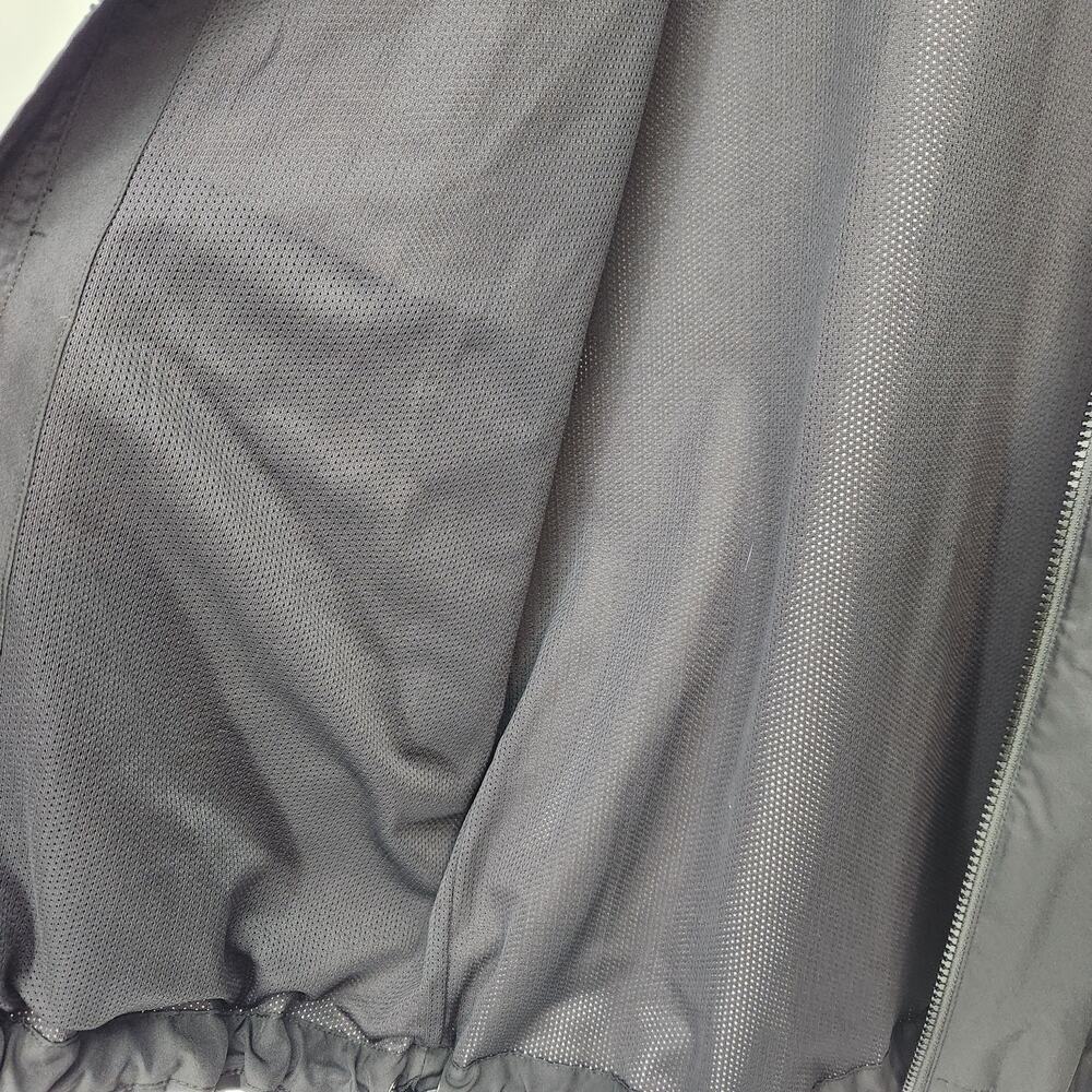 REI CO-OP Black Lightweight Full Zip Hooded Rain Jacket Windbreaker Men's L - Picture 10 of 11